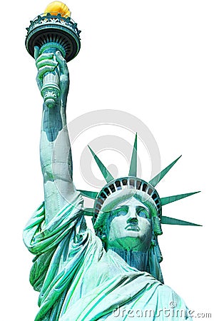 Statue of Liberty Liberty Enlightening the world near New York Stock Photo
