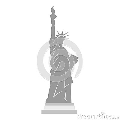 Statue of Liberty icon Vector Illustration