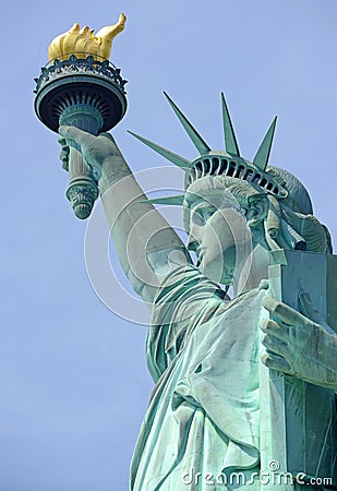 Statue of Liberty, Liberty Island, New York City Stock Photo