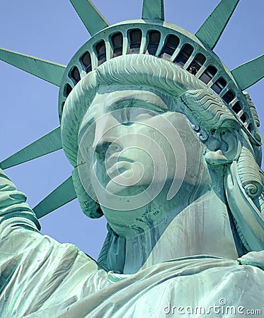 Statue of Liberty, Liberty Island, New York City Stock Photo
