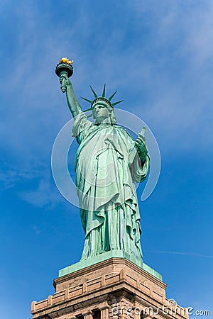 Statue of Liberty New York American Symbol USA Stock Photo