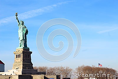 Statue of liberty in new york city Stock Photo
