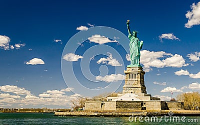 The Statue of Liberty Stock Photo