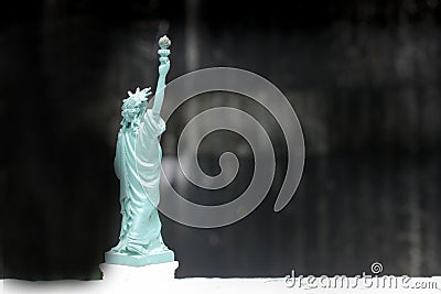 The Statue of Liberty, Statue of Liberty, Liberty Statue, American Symbol, New York, USA, Doll and Figurine, still life style Stock Photo