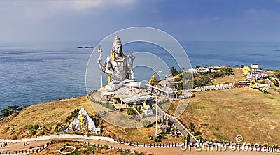 Statue of Lord Shiva Stock Photo