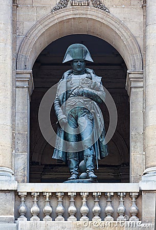 Statue Napoleon Bonaparte Paris, France Stock Photo