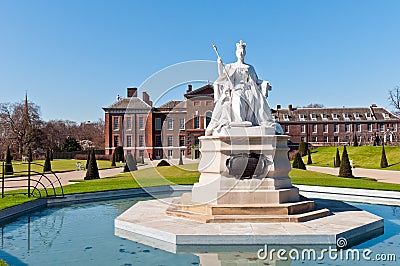 Statue of Queen Victoria Stock Photo