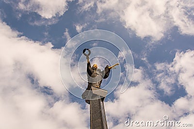 Statue of Saint Sofia Stock Photo