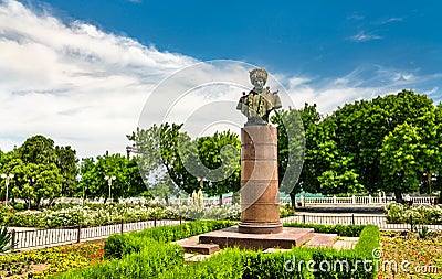 Statue of Suleyman Stalsky in Makhachkala, Russia Stock Photo