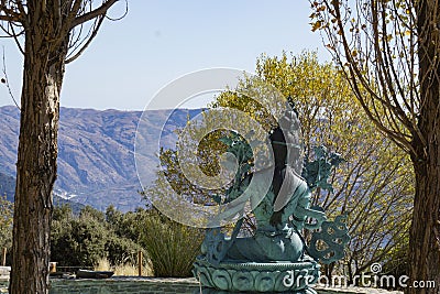 statue of tara buddhist goddess Stock Photo