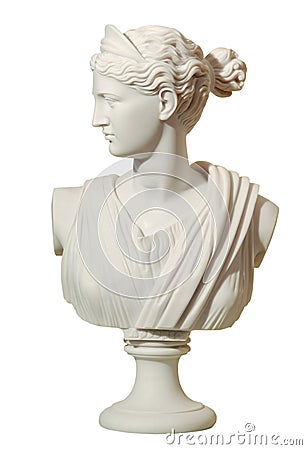 Statue of a woman in the antique style Stock Photo