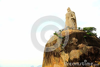 The Statue of Zheng Chenggong Editorial Stock Photo