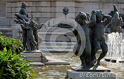 Statues Editorial Stock Photo