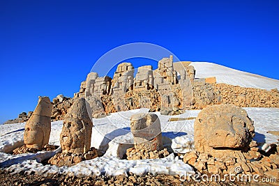 Mount Nemrut Stock Photo