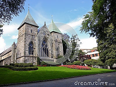 Stavanger Cathedral Stock Photo