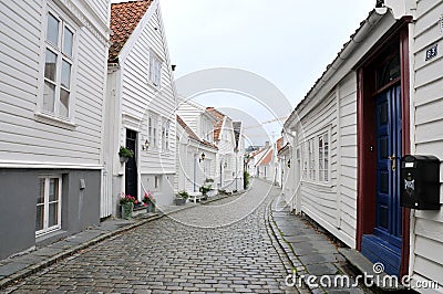 Stavanger street Stock Photo