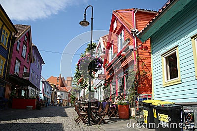 stavanger streets Editorial Stock Photo