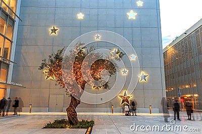 Stavros niarchos foundation cultural center Stock Photo