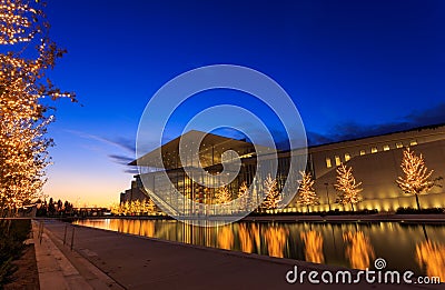 Stavros niarchos foundation cultural center park Stock Photo