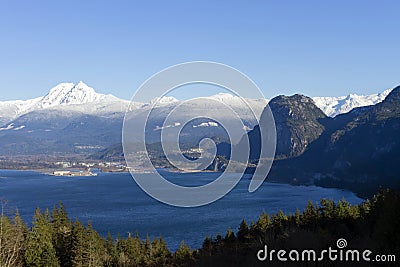 Stawamus Chief Squamish British Columbia Canada Stock Photo