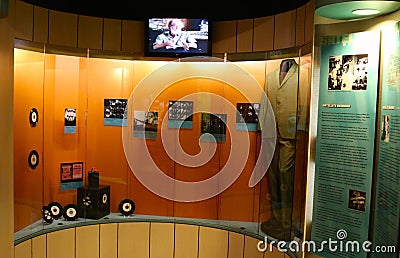 Stax Records Museum Of Music Exhibit Editorial Stock Photo