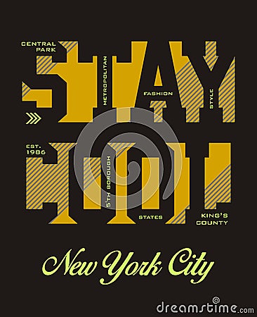 Stay cool, vector Vector Illustration
