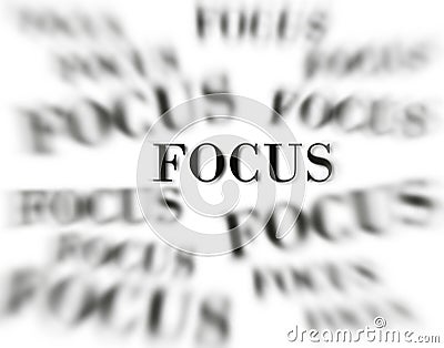 Stay in Focus Stock Photo