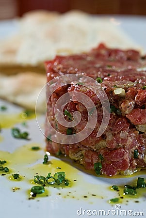 Steak Tartare Stock Photo