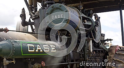 Steam engine tractor Editorial Stock Photo