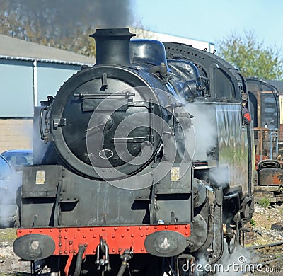 Steam loco Stock Photo