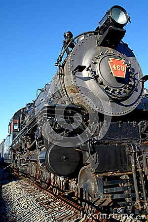 Steam Locomotive Stock Photo