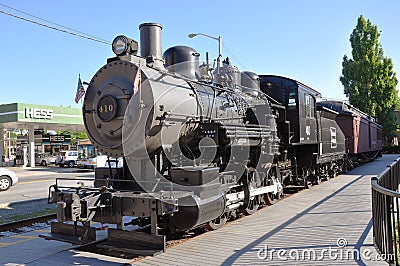 Steam locomotive Editorial Stock Photo