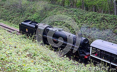 Steam Locomotive. Camelot Editorial Stock Photo