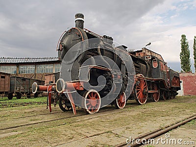 Steam train locomotive Editorial Stock Photo
