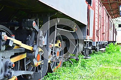 Steam locomotive Stock Photo