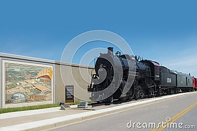 Steam Locomotive Editorial Stock Photo