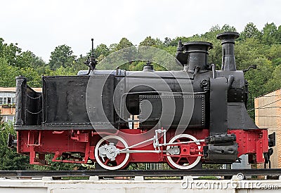 Steam locomotive Stock Photo