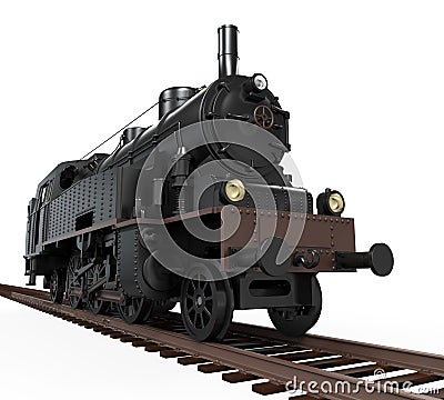 Steam Locomotive Train Stock Photo