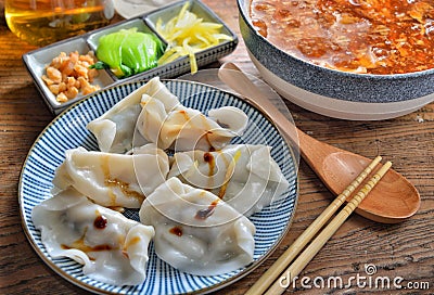 Shanghai soup dumpling Stock Photo