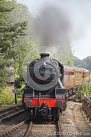 Steam train Stock Photo