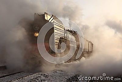 Steam Train Stock Photo