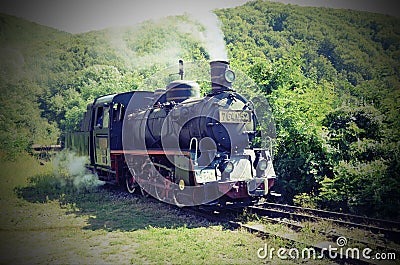 Steam Train Stock Photo