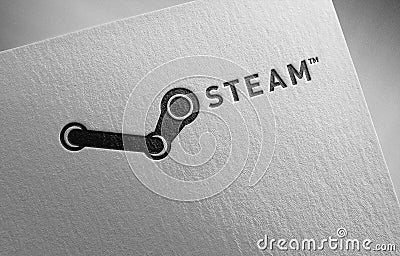 Steam on paper texture Editorial Stock Photo