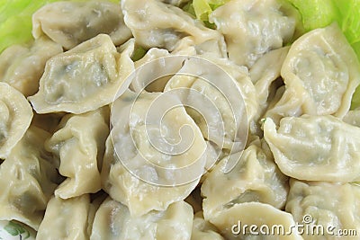 Steamed Dumpling Stock Photo