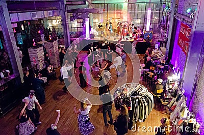 Steampunk Ball Editorial Stock Photo