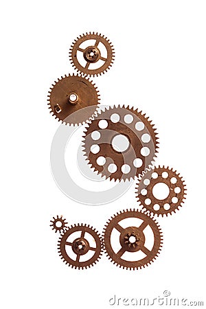 The Steampunk device Stock Photo