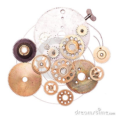 Steampunk device Stock Photo