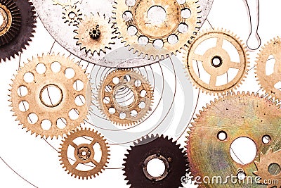 Steampunk device Stock Photo