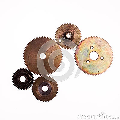 The Steampunk device Stock Photo