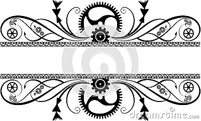 Steampunk Flourish Stock Photo